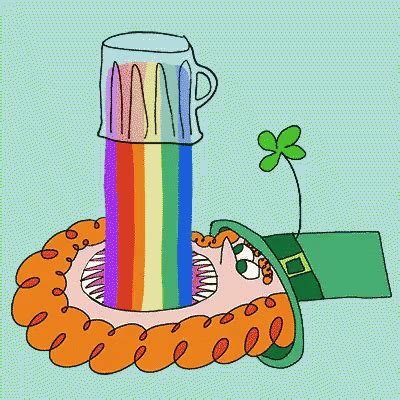 gay leprechaun gif